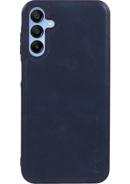 X-Level Bojue-3 Serisi Samsung Galaxy A05S 4g Kılıf Çizilmez Deri + Tpu + Pc Cep Telefonu Kapağı-Mavi (Yurt Dışından)