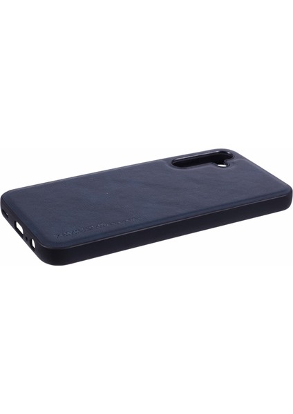 X-Level Bojue-3 Serisi Samsung Galaxy A05S 4g Kılıf Çizilmez Deri + Tpu + Pc Cep Telefonu Kapağı-Mavi (Yurt Dışından)