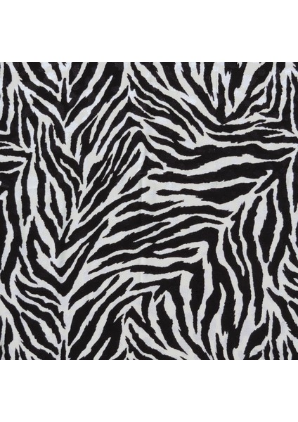 Kadın Zebra Saten Fular