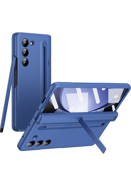 Samsung Galaxy Z Fold6 5G Kılıf Stylus ve Temperli Cam Film-Safir ile Sert PC Telefon Kılıfı için (Yurt Dışından) indirimleri