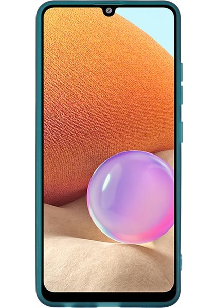 Samsung Galaxy A32 4g (Ab Versiyonu) Kılıf Elektroliz Kamera Çerçevesi Tpu Telefon Kapağı-Şeffaf Ordu Yeşili (Yurt Dışından) indirimleri