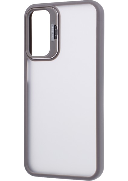 Samsung Galaxy A35 5g Kickstand Kılıf Anti-Drop Tpu+Pc Telefon Kapağı-Gri (Yurt Dışından)