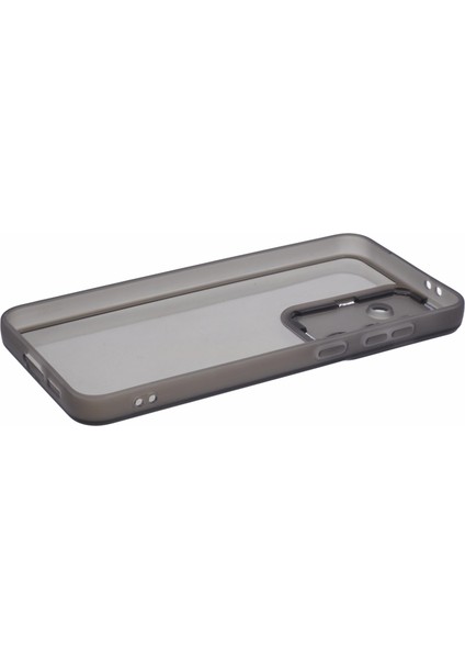 Dksm Serisi Samsung Galaxy S24 Fe Kılıf Elektroliz Kamera Çerçevesi Tpu Telefon Kapağı-Şeffaf Siyah (Yurt Dışından) modelleri