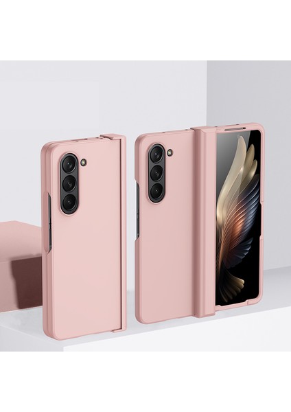 Samsung Galaxy Z Fold6 5g Kılıf Menteşe Korumalı Skin Feel Pc Telefon Kapağı-Pembe (Yurt Dışından) indirimleri