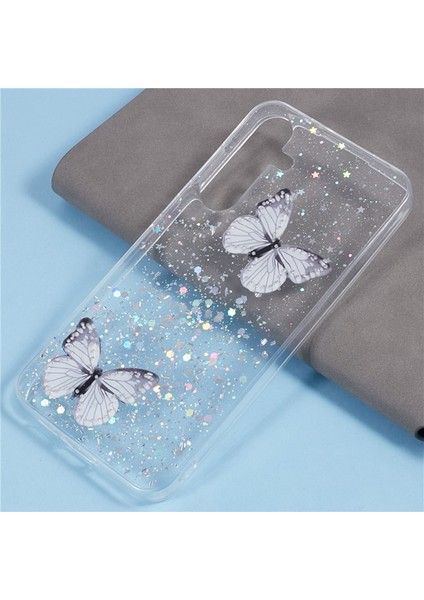 Wanlonfeng Aw Serisi Samsung Galaxy A35 5g Kılıf Temperli Cam Filmli Sparkle Tpu Telefon Kapağı-Beyaz (Yurt Dışından) fırsatları