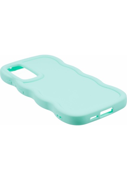 Samsung Galaxy A24 4g (162,1 x 77,6 x 8,3 Mm) Tpu Telefon Kılıfı Dalga Kenarı-Açık Yeşil (Yurt Dışından)