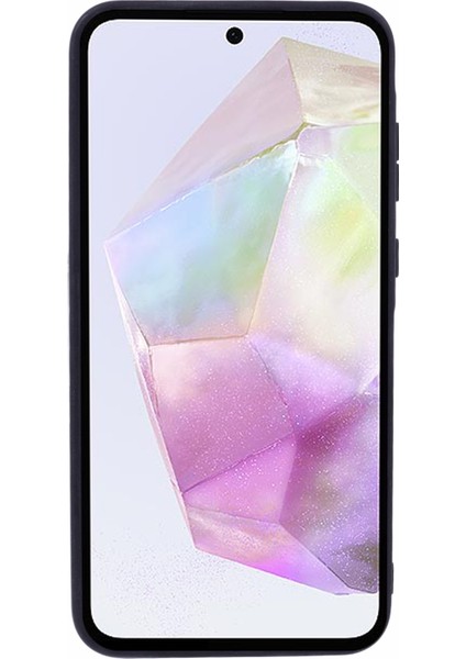 X-Level Bojue-3 Serisi Samsung Galaxy A35 5g Kılıf Pu Deri Arka Telefon Kapağı Iş Yumuşak Kavrama-Siyah (Yurt Dışından)