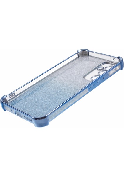 Samsung Galaxy A53 5g Kılıf Glitter Tpu Telefon Kapağı Dört Köşe Anti-Drop-Mavi (Yurt Dışından) fırsatları