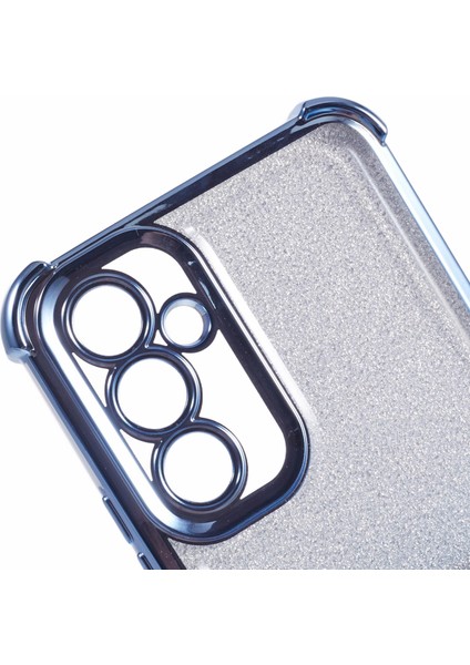 Samsung Galaxy A53 5g Kılıf Glitter Tpu Telefon Kapağı Dört Köşe Anti-Drop-Mavi (Yurt Dışından) indirimleri