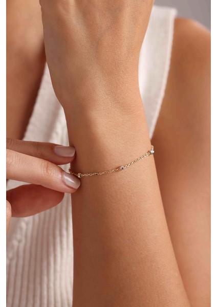 14 Ayar Altın Dorika Toplu Bileklik fiyatları