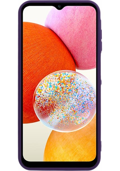 Samsung Galaxy A24 4g (162,1 x 77,6 x 8,3mm) Kılıf Kickstand Tpu+Pc Telefon Kapağı-Mor (Yurt Dışından)