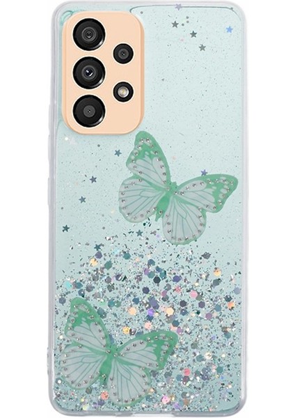 Wanlonfeng Aw Serisi Samsung Galaxy A53 5g Kılıf Ekran Koruyucu 2'si 1 Arada Tpu Estetik Telefon Kapağı-Yeşil (Yurt Dışından) fiyatları