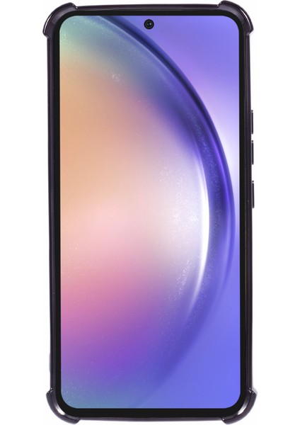 Samsung Galaxy A54 5g Kılıf Sparkle Darbeye Dayanıklı Tpu Telefon Kapağı Galvanik Kenarlar-Siyah (Yurt Dışından) fiyatları