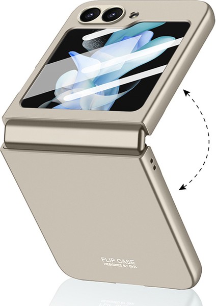 Samsung Galaxy Z Flip6 5g Kılıf Ultra Ince Pc Telefon Kılıfı, Küçük Ekran Filmli-Yeşil (Yurt Dışından) indirimleri