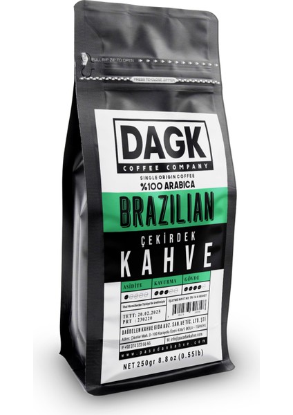 Brazilian Çekirdek Kahve 250 gr