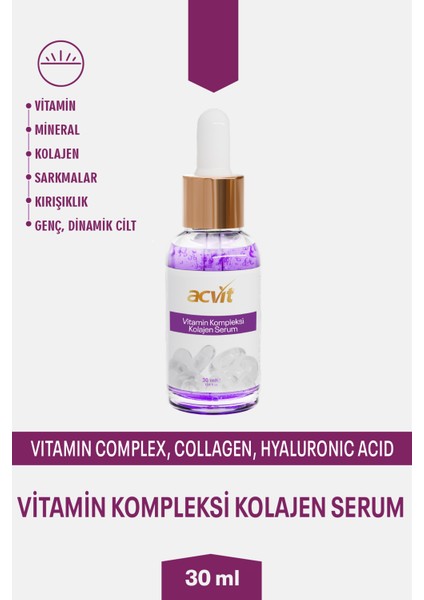 Vitamin Kompleksi Kolajen Serum - 30 ml