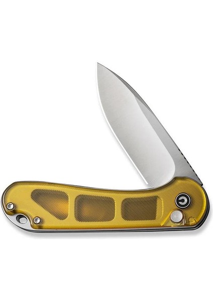 Button Lock Elementum Iı Ultem Amber Çakı