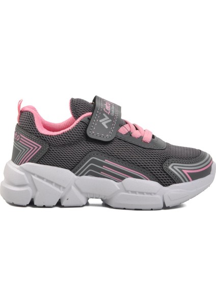 A-36-P Füme-Pembe Çocuk Spor Ayakkabı
