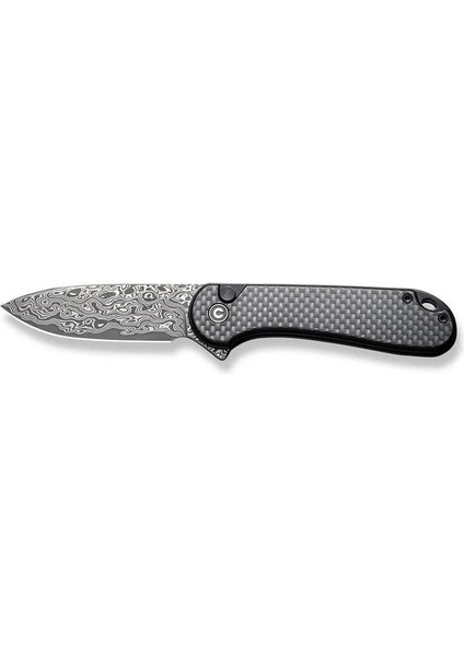 Button Lock Elementum Iı Cf Damascus Çakı