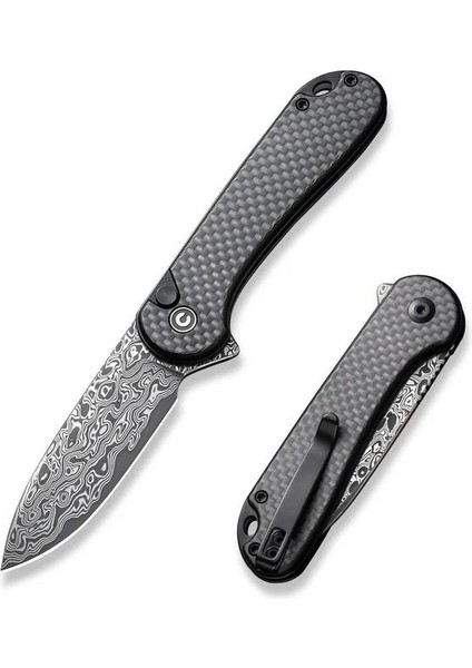 Button Lock Elementum Iı Cf Damascus Çakı fiyatları