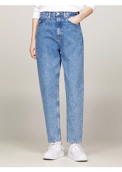 Kadın Mom Jean Uhr Tpr Jean Pantolon - Denim