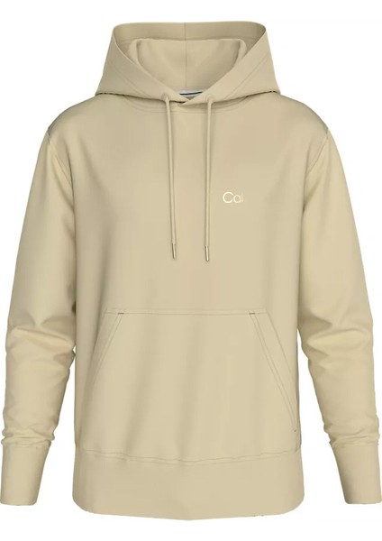 Erkek Instıtutıonal Hoodıe Sweatshirt-Bej