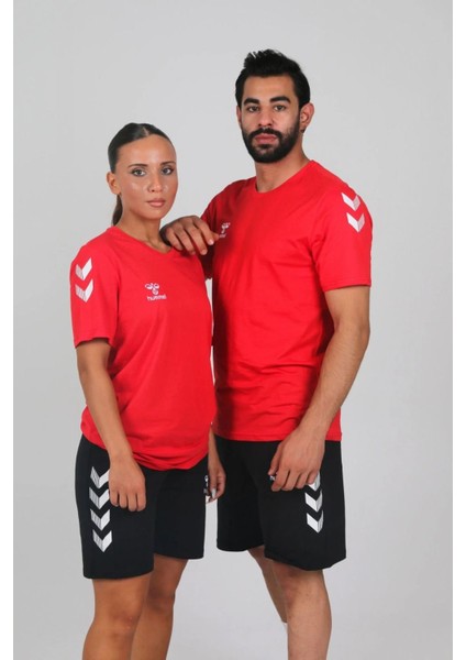 Armin Pamuklu Antrenman Tişört Kırmızı M