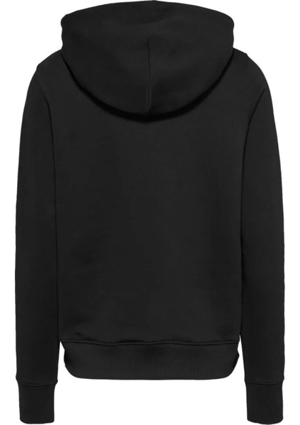 Kadın Tjw Essentıal Logo 1 Hoodıe Ext Sweatshirt-Siyah