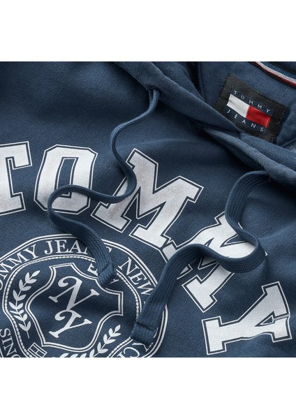 Tommy Hilfiger Erkek Tjm Reg Washed Prep Explr Hoodıe Sweatshirt