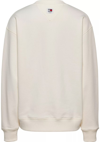 Kadın Tjw Rlx Prep Explorer 1 Crew Ext Sweatshirt-Beyaz fiyatları