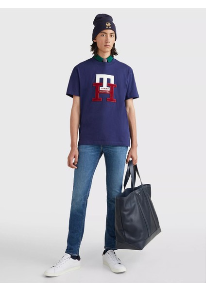 Erkek Slim Bleecker Pstr Jacob Pantolon - Denim