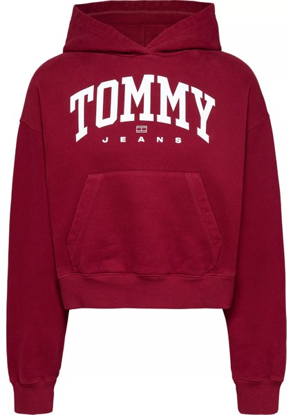 Kadın Tjw Vtg Varsıty 1 Hoodıe Sweatshirt