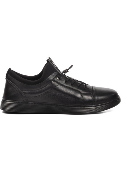 Pierre Cardin 382016 Siyah Deri Erkek Casual Ayakkabı