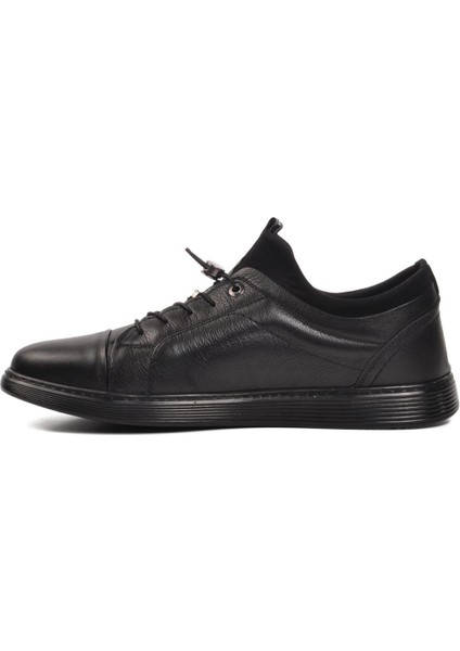 Pierre Cardin 382016 Siyah Deri Erkek Casual Ayakkabı