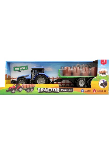 Aya Toys Pilli Fıçılı Traktör 40326