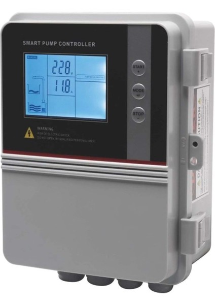 PCS11 0,5 - 3 Hp Monofaze LCD Ekranlı 220V - Dalgıç Pompa Kontrol Panosu