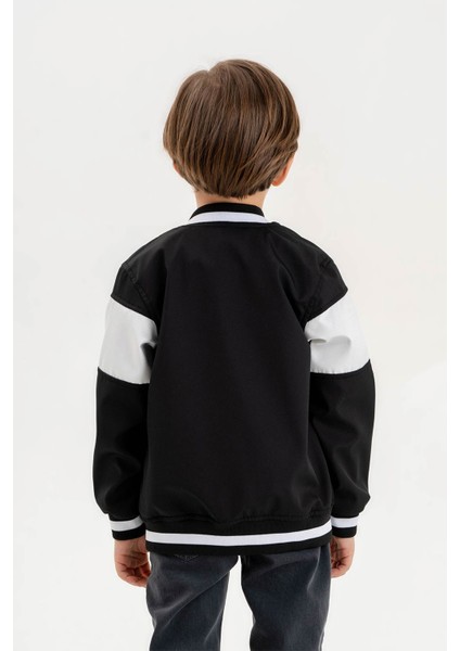 Çift Cepli Fermuarlı Kolej Su Geçirmez Erkek Çocuk Ceket fırsatları