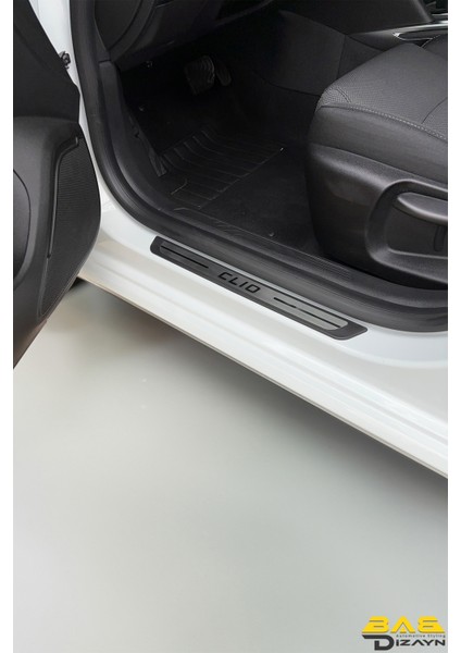 Renault Clio 5 Hb Krom Kapı Eşik Koruması 2019 ve Üzeri 4prç