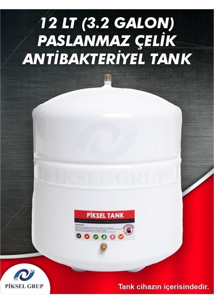 14 Aşamalı Pompalı Vontron Membranlı Multimineralli Su Arıtma Cihazı