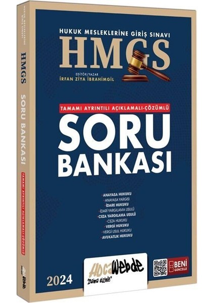 HHMGS Hukuk Mesleklerine Giriş Sınavı Soru Bankası - İrfan Ziya İbrahimgil