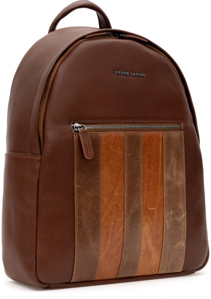 Erkek Erkek Taba Deri Sırt Çantası 50288741-VR099 fırsatları