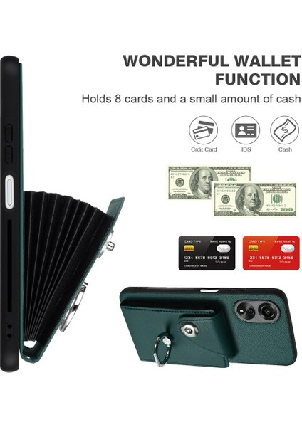 Oppo A38 4g Kart Yuvası Sahipleri Için Kılıf Deri Koruyucu Kapak El Kayışı (Yurt Dışından) fırsatları