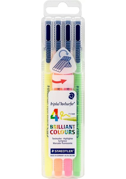 Triplus Textsurfer 1-4mm 4lü