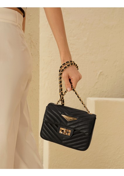 Kadın Siyah Çapraz Çanta 50288580-VR046 fiyatları