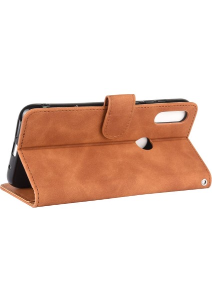 Motorola Moto E 2020 Kart Tutucu Kickstand ile Kart Ekleme Için Kılıf (Yurt Dışından)