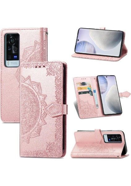 Vıvo X60 Pro Kılıf Için Kılıf Zarif Desen Darbeye Basit (Yurt Dışından)