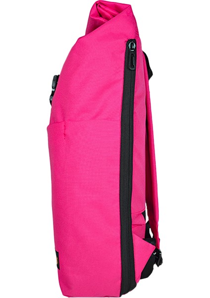 Roll Up Sırt Çantası Pembe