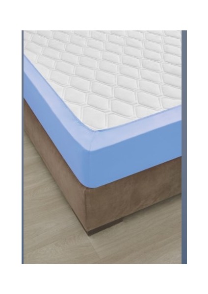 Fıtted Çarşaf 100x200 Gök Mavi