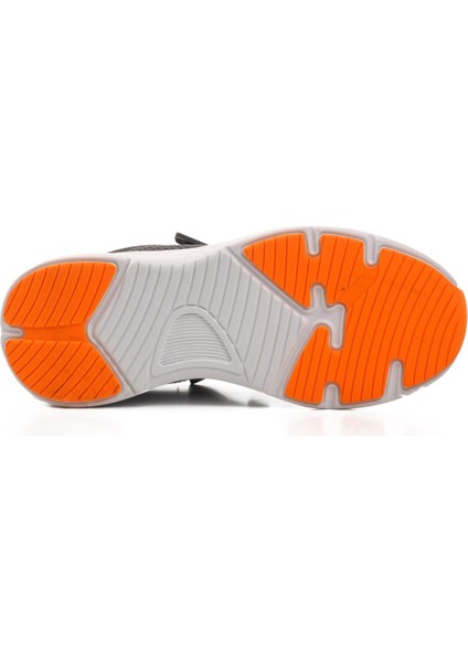 Onega Füme-Turuncu-Beyaz Fileli Unisex Spor Ayakkabı