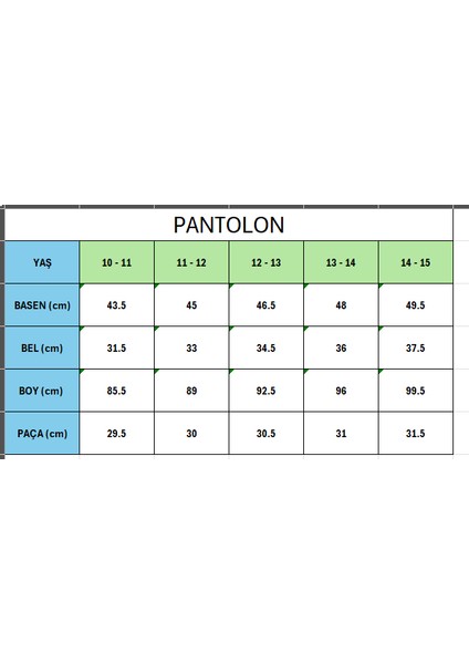 Kız Çocuk Pantolon Zincirli